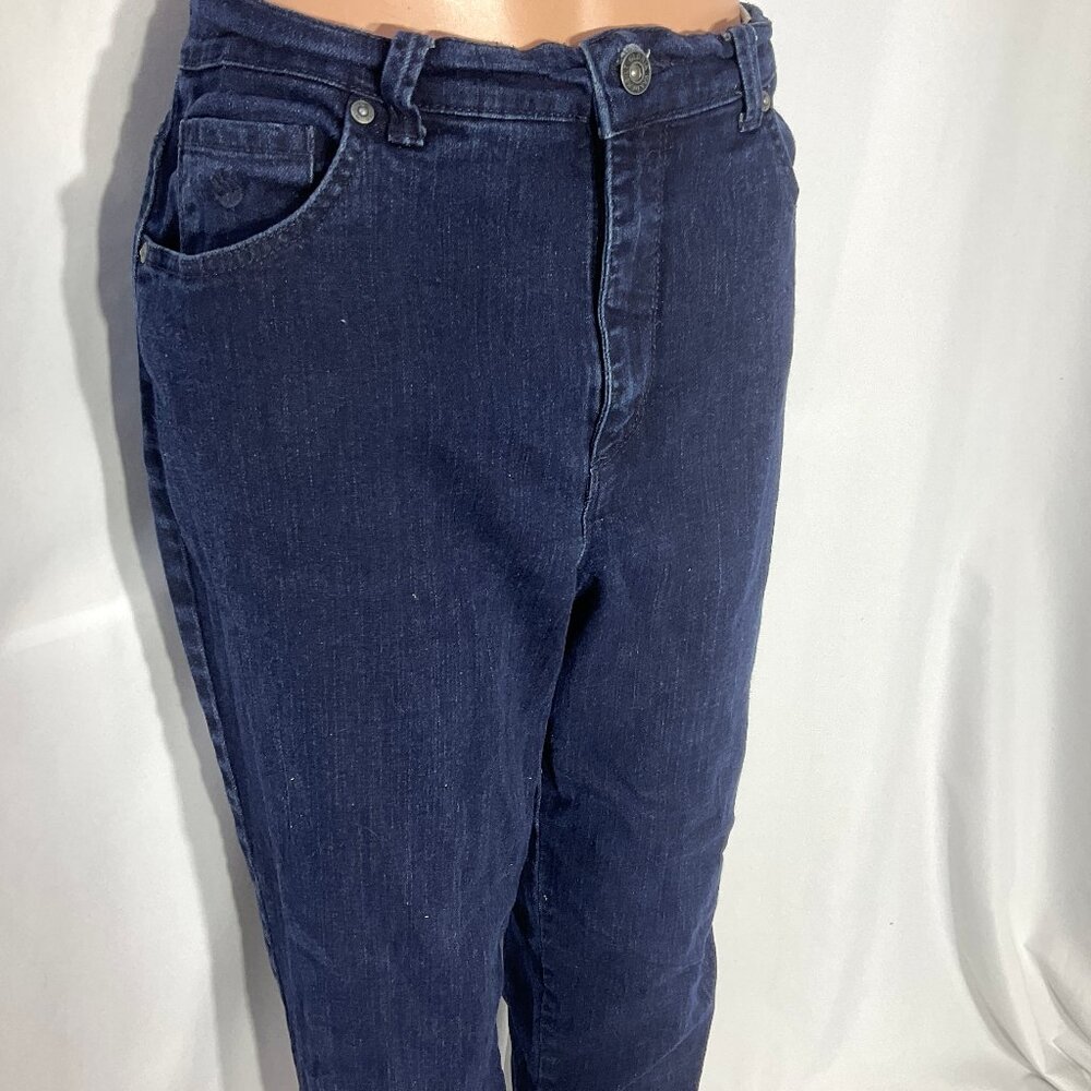 Gloria Vanderbuilt Sz 10 Amanda Dark Wash Jeans Womens Denim D22692RA-RNSW